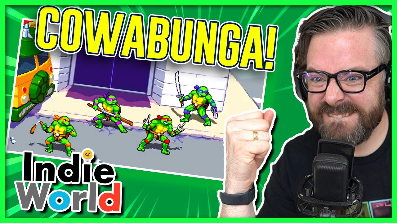 TMNT, Oxenfree 2, Aztech! Nintendo Indie World — забавные живые реакции