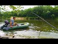 РЫБАЛКА С НОЧЕВКОЙ! Рыбалка на донки, спиннинг и квок!