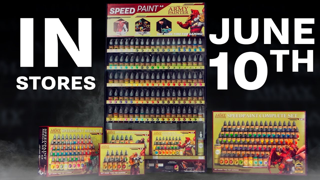 Testing All 90 NEW Army Painter Speedpaint 2.0 COLOURS!!! Speedpaint 2.0  Review 