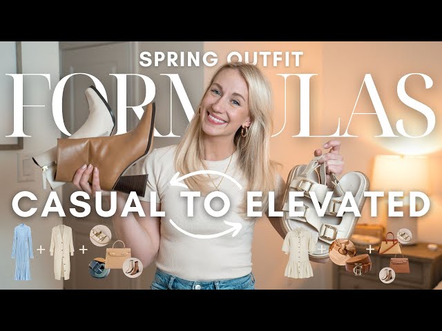 10 EASY EVERYDAY SPRING OUTFIT FORMULAS