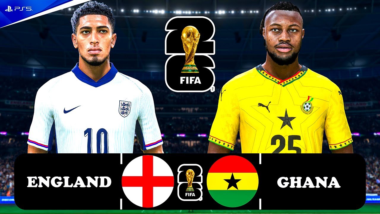 FC 26 - England vs. Ghana | FIFA World Cup 2026 Match | PS5™ Pro [4K ...
