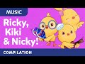 Sing with Ricky, Kiki and Nicky, the little chickies | Canticos Nursery Rhymes in English