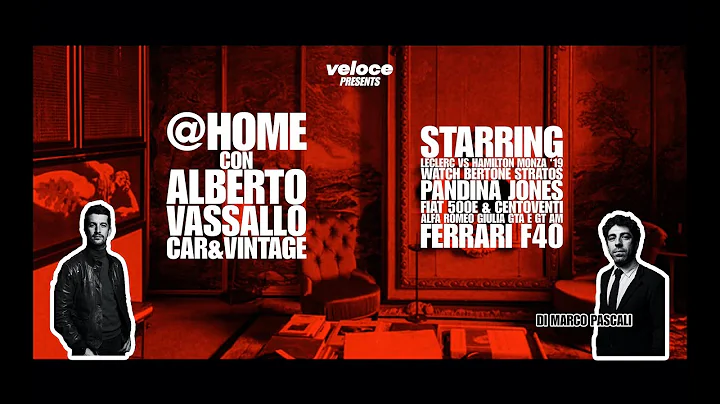 @home | Veloce incontra Alberto Vassallo, Car&Vint...