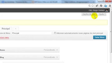 Wordpress - Link no Menu a Abrir Numa Nova Nova Janela