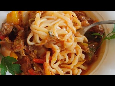 ЧТО МОЖЕТ БЫТЬ ПРОЩЕ И ВКУСНЕЕ ЧЕМ ЛАГМАН ДОМАШНИЙ?