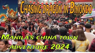Chinese new year in binondo manila 2024 walking tour