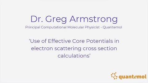Quantemol Plasma Chemistry Workshop 2025: Dr. Greg Armstrong - Quantemol