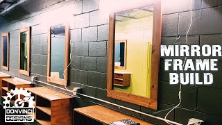 HOW TO BUILD A MIRROR FRAME | DIY | SIMPLE #frame