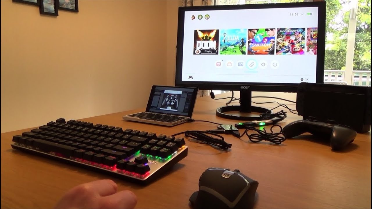 sjælden fordel Empirisk How to Use a KEYBOARD & MOUSE on the Nintendo Switch (Long Version) -  YouTube