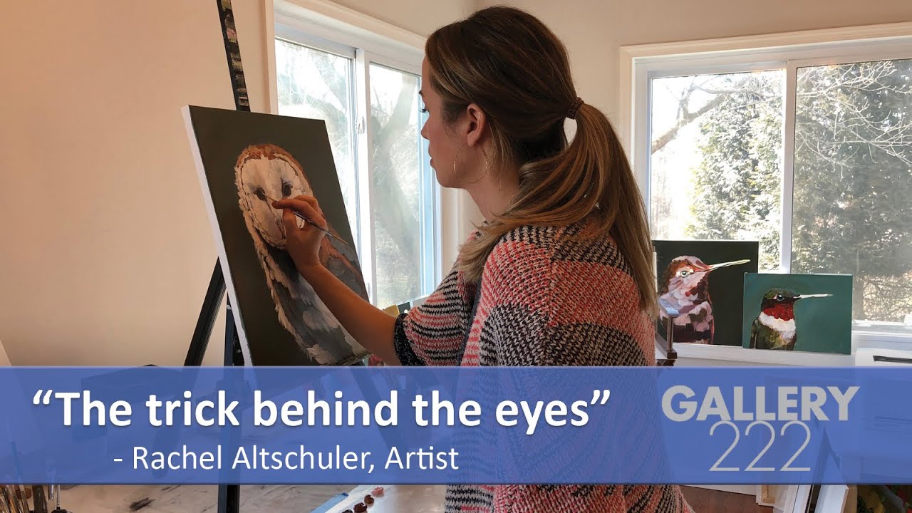 The trick behind the eyes - Rachel Altschuler showing at Gallery222 Malvern