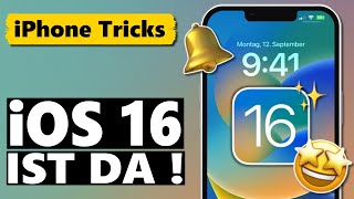 iOS 16 Update ist da! – DAS ist ALLES NEU! 🤩✨