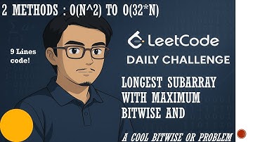 898. Bitwise ORs of Subarrays | Leetcode Daily Challenge | Bit Manipulation | Sets | DP