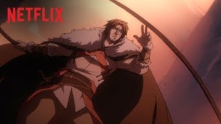 悪魔城ドラキュラ キャッスルヴァニア 感想 伝説のアクションゲームがバイオレンスにアニメ化 おふとんでシネマ 悪魔城ドラキュラ キャッスルヴァニア 感想 伝説のアクションゲームがバイオレンスにアニメ化 おふとんでシネマ