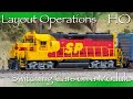 Can you operate on a tiny layout   ho module operating session  have fun with just a few trains