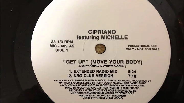 Cipriano featuring Michelle - Get Up