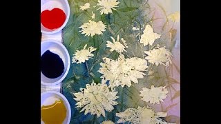 pouring tools watercolors needed
