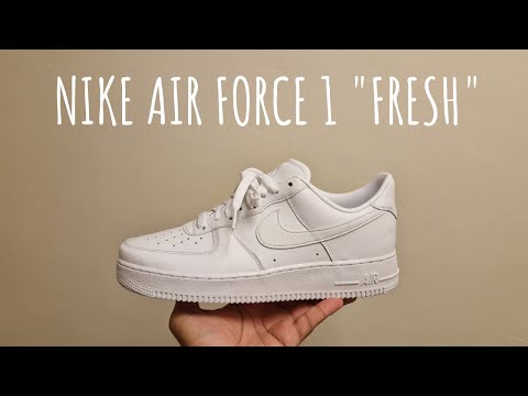 Nike Air Force 1 '07 Fresh White - WHITE/WHITE-WHITE