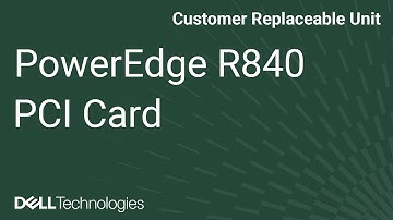 Dell  PowerEdge R840: Remove/Install PCI Card (PERC)
