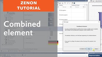 Combined element in zenon