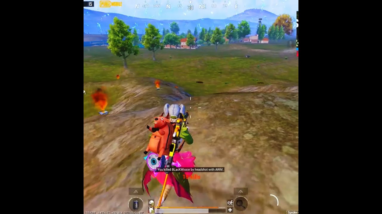 😋 Best Sniper Trick To Kill Enemy Squad in Pubg Mobile #Legend #shorts #pubg