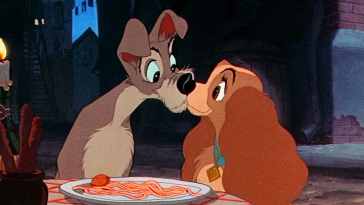 Disney kisses gif