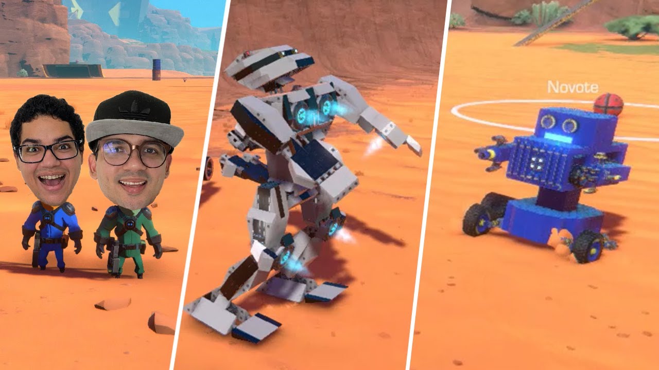 VELHOTE E NOVOTE FIZERAM UMA BATALHA DE ROBÔS MALUCOS!!!