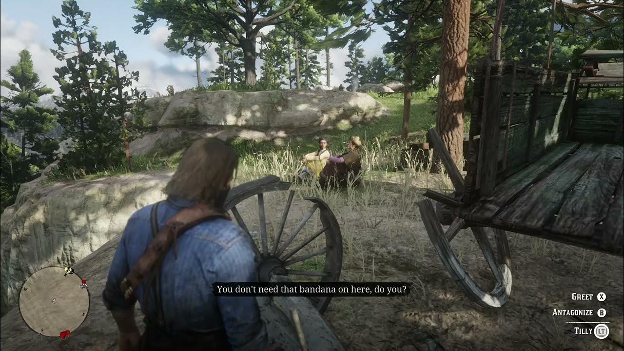 rdr2 bandana dialogue (Tilly and Marybeth) YouTube
