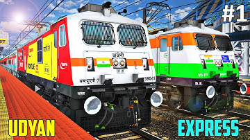 Udyan Express in Train Simulator | Indian Railways : PC GamePlay !!