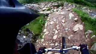 Down Ben Nevis Mountain Biking