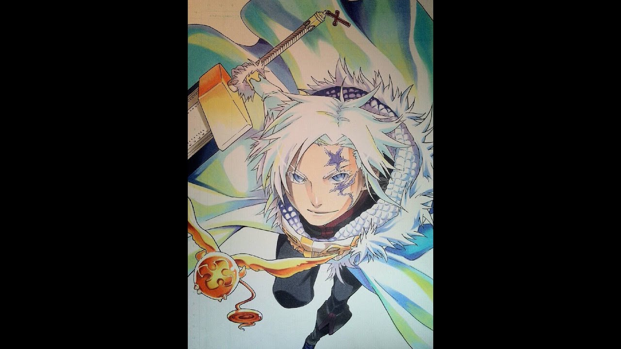 Drawing Allen Walker From D Gray Man ディーグレイマンのアレン ウォーカーを書いてみた Youtube