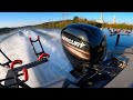 Mercury 150hp FourStroke Outboard in Action!!! (plus bonus)