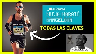 Crónica Media Maratón de Barcelona 2024 | Homenaje a Kiptum ⭐