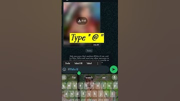 How to use Meta AI in WhatsApp Chats or Groups #whatsapp #ai #howto