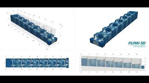 Vertical Slot Fishway | FLOW-3D HYDRO