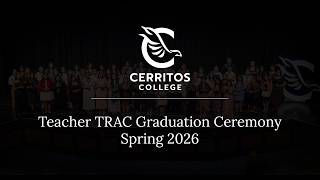 Teacher Trac Graduation Ceremony Spring 2026