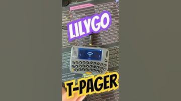The LilyGo T-Pager #esp32 #lilygo