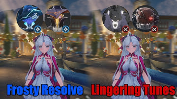 Carlotta 5 pc Frosty Resolve Vs 5 pc Lingering Tunes ? || Wuwa