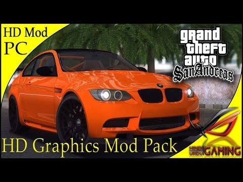 How To install HD Graphics in Gta San Andreas PC in Hindi huggies