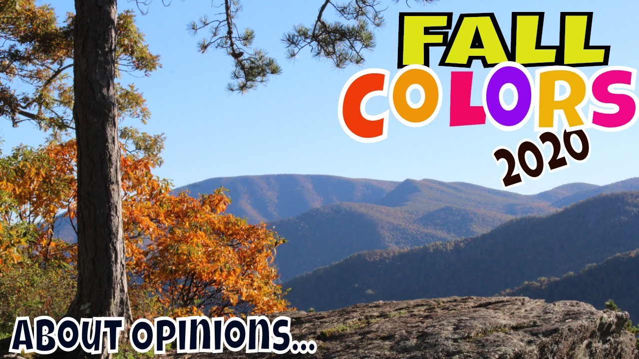 Fall colors 2020 - YouTube