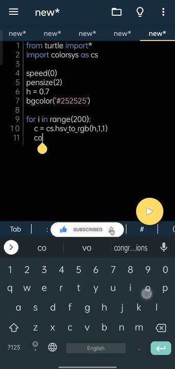 code with harry python turtle | Programming Joy Shorts | #shorts #viral ...