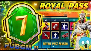 Pubg Mobile 🎮 New Royale Pass A7💥Rewards 📌 Awesome Leaks Here😱😎!!