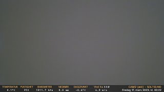 Timelapse Cam 2 - Natt til 17. mars 2023