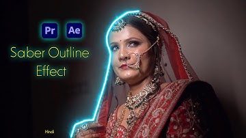 Make SABER Outline Effects in Premiere Pro and After Effects EASY!