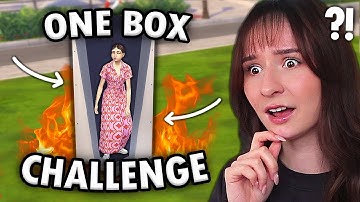 Can I beat the 1 TILE CHALLENGE in The Sims 4?