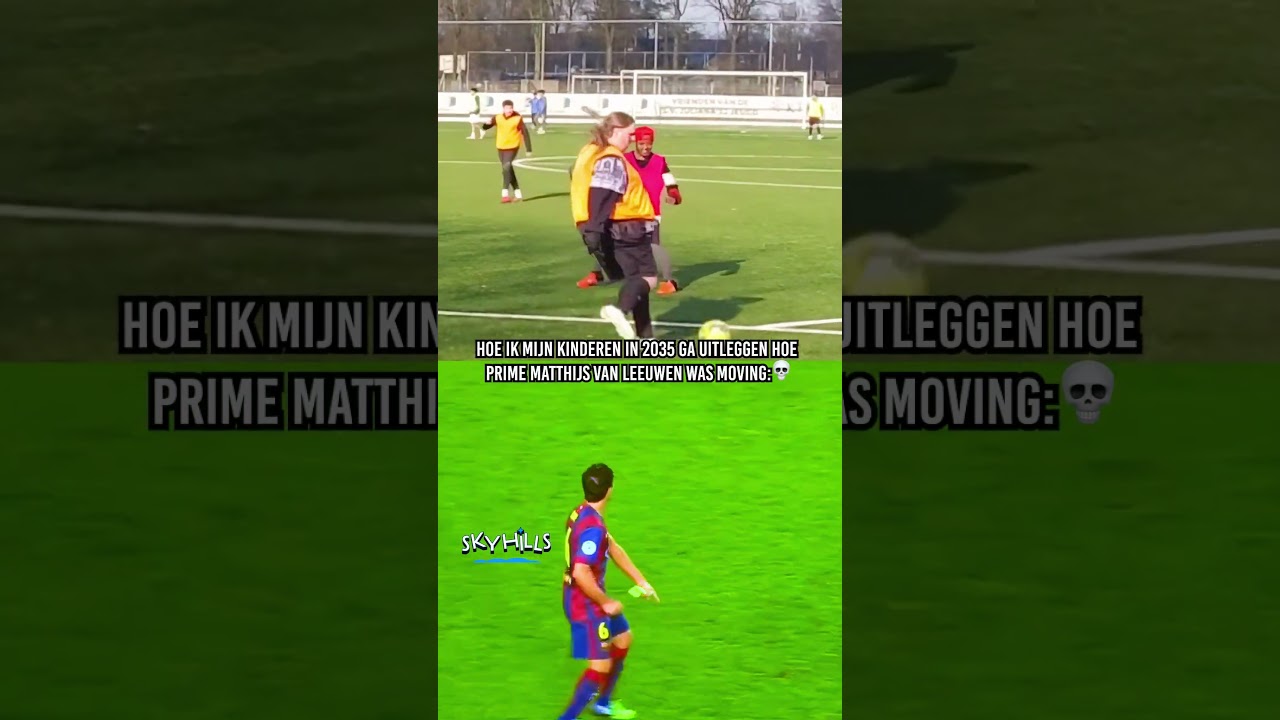 no look pass #matthijsvanleeuwen #xavi #voetbal #tiktoknederland #viraal