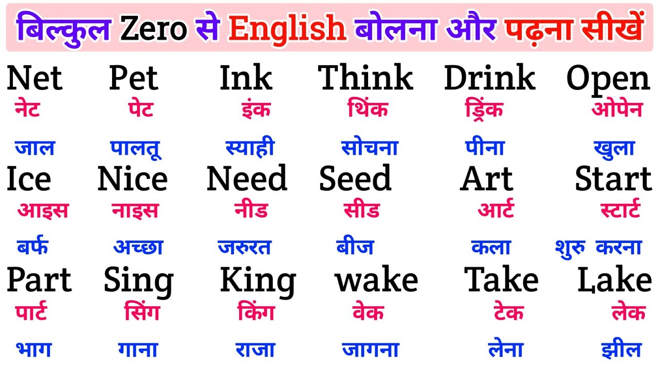 English padhna sikho | इंग्लिश में नाम लिखना पढ़ना कैसे सीखें | english practice kaise kre