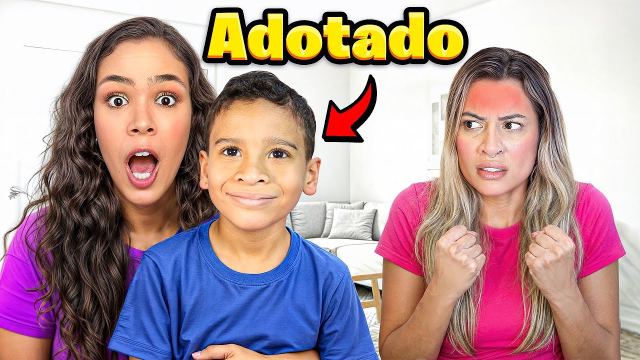 ADOTEI UM FILHO PRA NOSSA FAMILIA! *Yaszoca ficou com CIÚMES