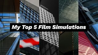 My Top 5 FUJIFILM Film Simulations of 2024
