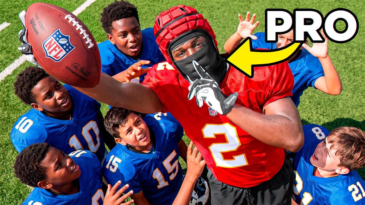 I Snuck Into a Middle School Football Tryout