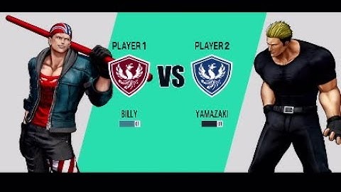 The King of Fighters XV - Billy Kane vs Ryuji Yamazaki (again) (CPU vs CPU)